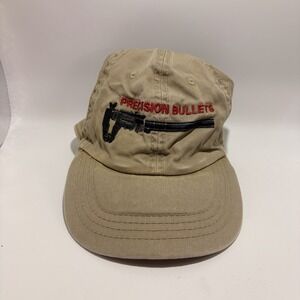 OTTO Precision Bullets Rifle Embroidered Tan Adjustable Cap USA Flag Hat